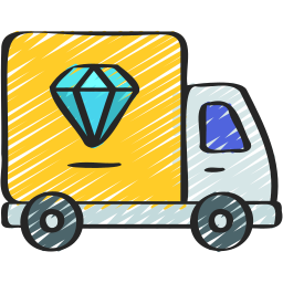 Delivery truck icon