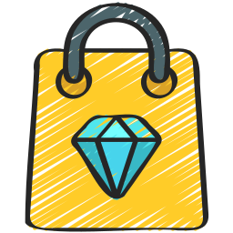 Shopping bag icon