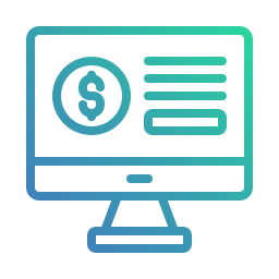 Online payment icon