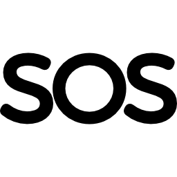 sos-waarschuwing icoon