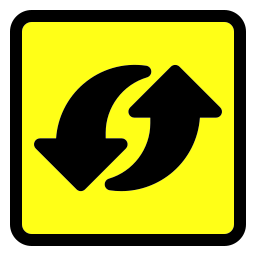 Two arrow icon