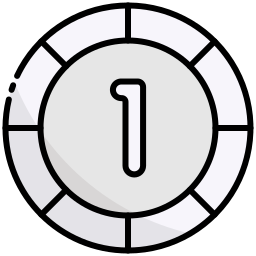 Poker chip icon