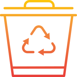 Recycling bin icon