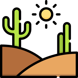 deserto Ícone