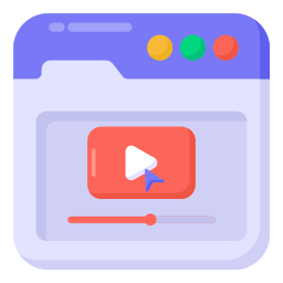 Video web icon