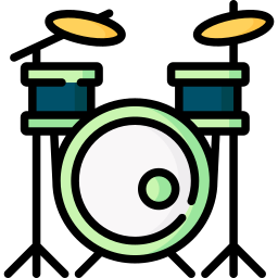 Drum set icon