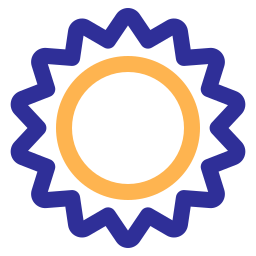 Sun icon