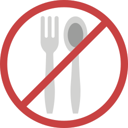 No eating icon