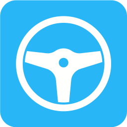 Steering wheel icon