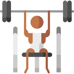 Bench press icon