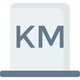 kilometer icon