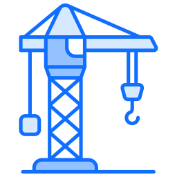 Tower crane icon