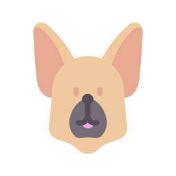 German shepherd icon