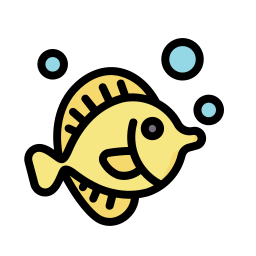 Yellow tang icon