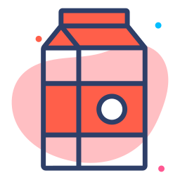 Milk box icon