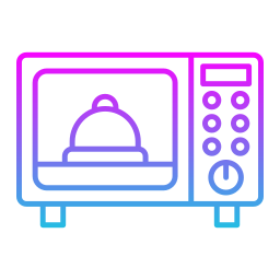 Microwave oven icon