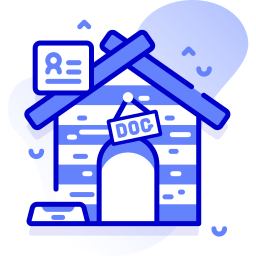 Dog house icon