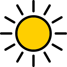 Sun icon