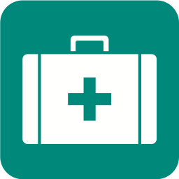 First aid kit icon