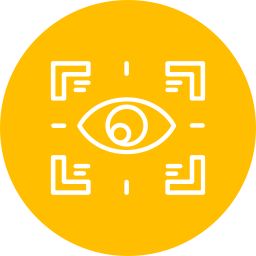 Eye scanner icon