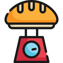 Kitchen scale icon