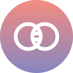 Venn diagram icon