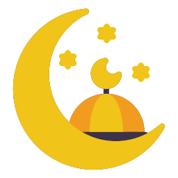 Crescent moon icon