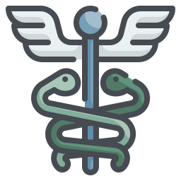 simbolo del caduceo icona