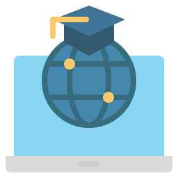 Online learning icon