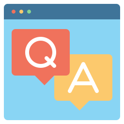 Question and answer icon