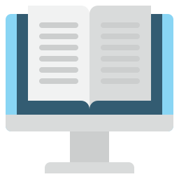 Digital book icon