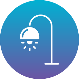 Desk lamp icon