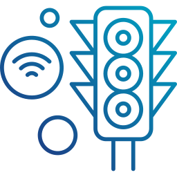 Traffic lights icon