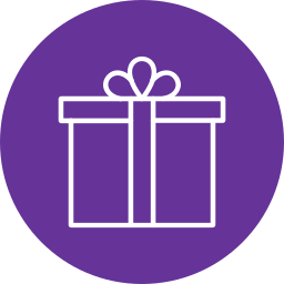 Gift box icon