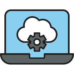 Cloud computing icon