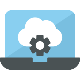 Cloud computing icon