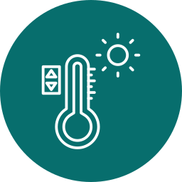 Temperature control icon