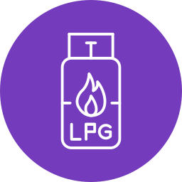 Gas cylinder icon