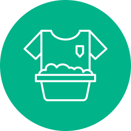 Washing clothes icon