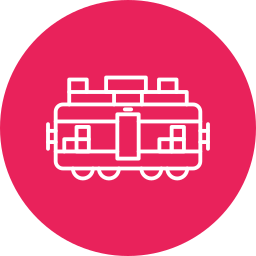 Train cargo icon