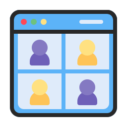 online-meeting icon