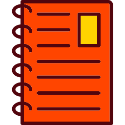 caderno Ícone