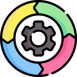 diagramme circulaire Icône