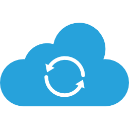 Cloud computing icon