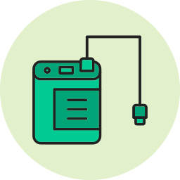 External hard drive icon