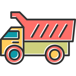 Dumper truck icon