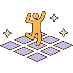 Dance floor icon