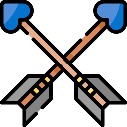 Crossed arrows icon