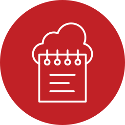 Cloud data icon