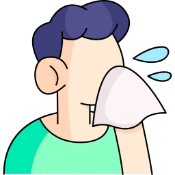 Sneezing icon